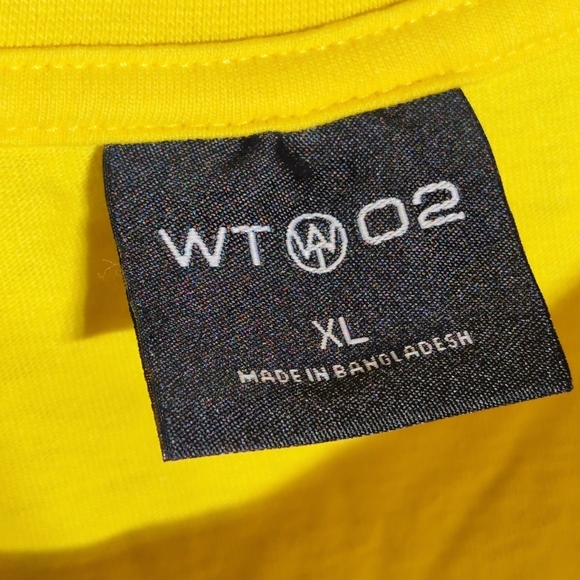 NASA Plastic Planet XL Yellow  Men's T-Shirt - Picture 5 of 6